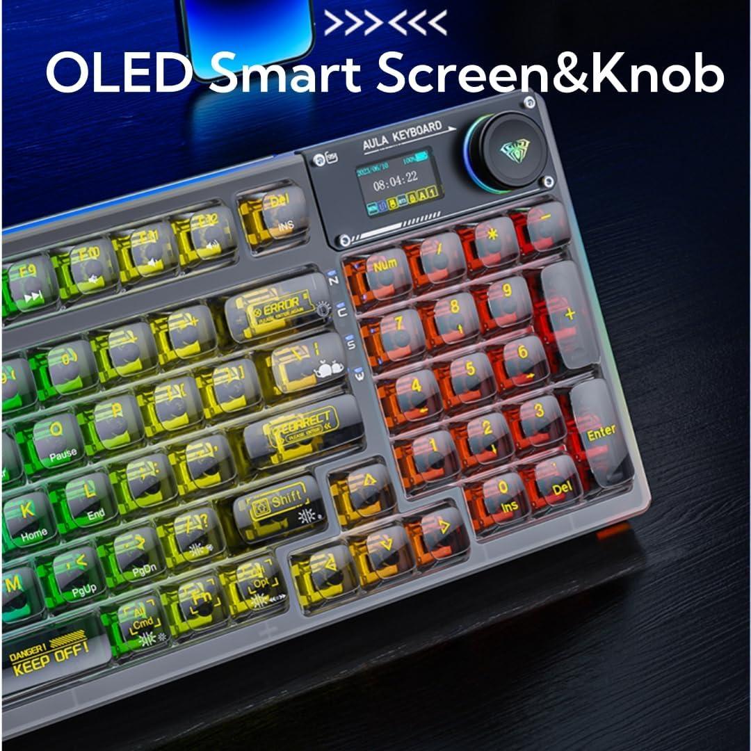 Teclado Mecánico Hot-Swappable Odpaltoy CD0040M RGB 95 Teclas