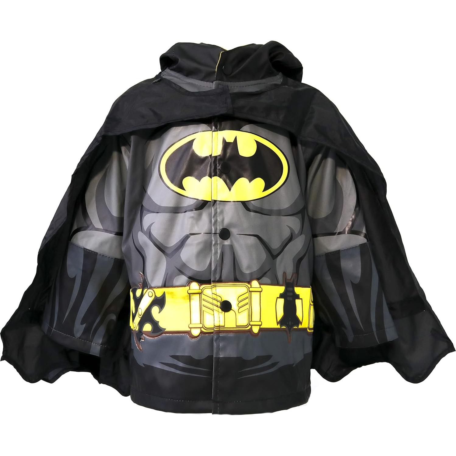 Impermeable Batman para Niños Western Chief 6X Negro