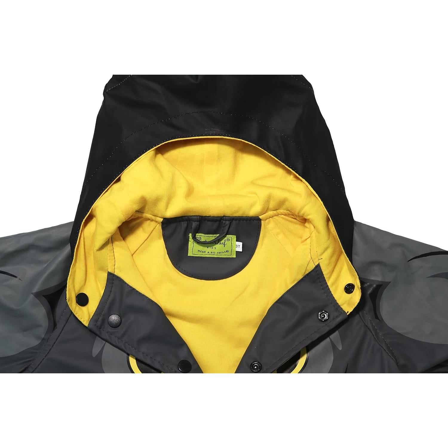 Impermeable Batman para Niños Western Chief 6X Negro
