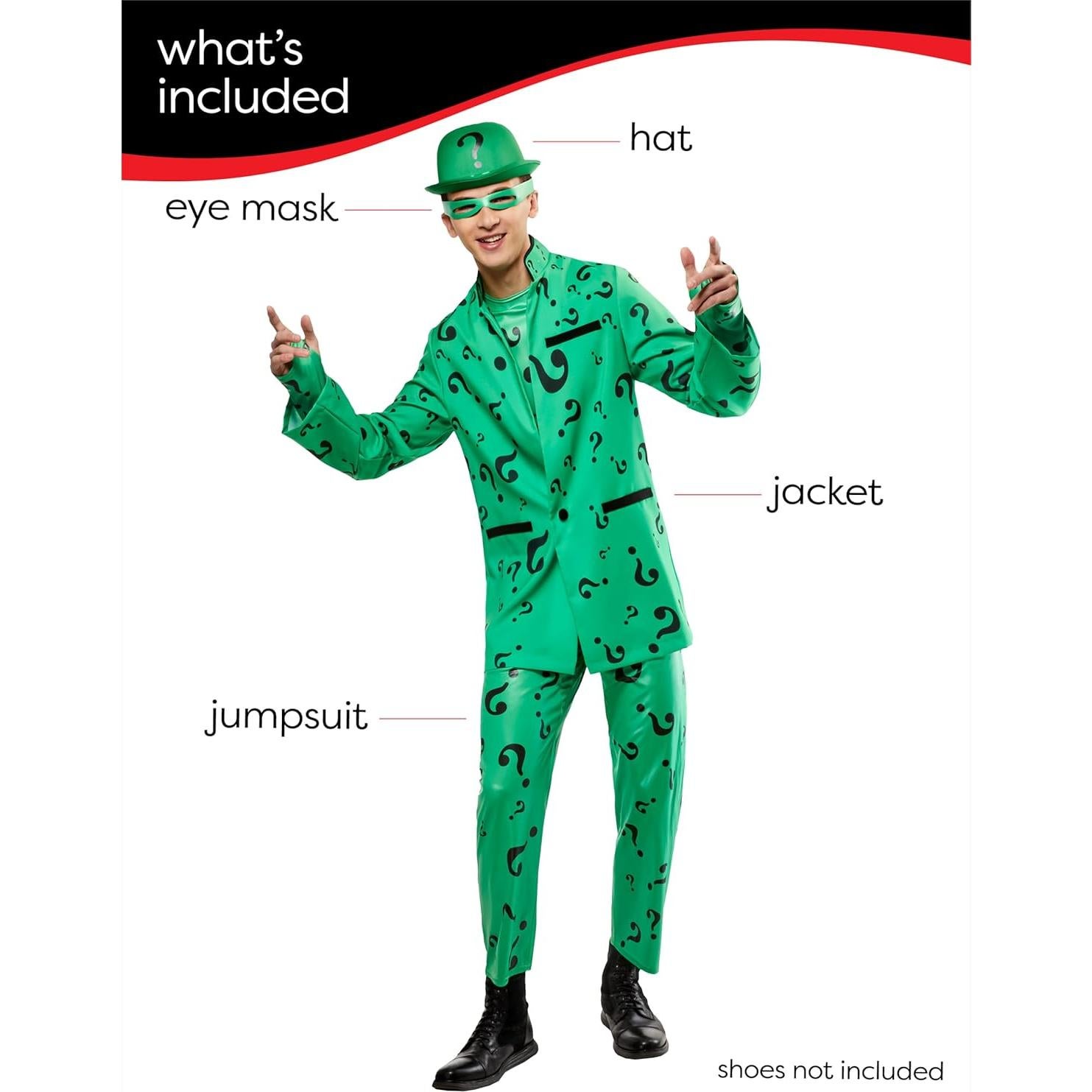 Disfraz Deluxe Acertijo Batman Forever Rubies Hombre