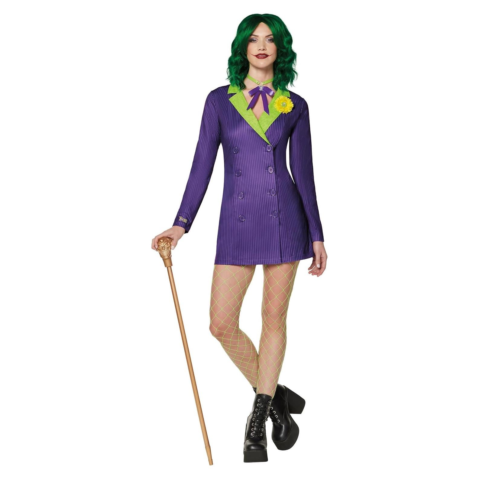 Disfraz de Joker para mujer Spirit Halloween - Blazer púrpura