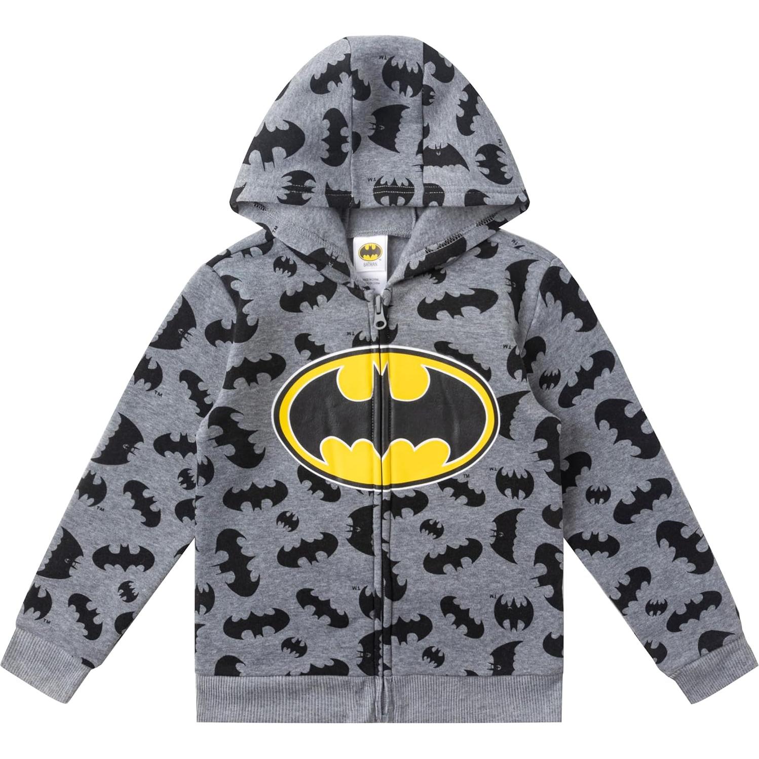 Conjunto sudadera, camiseta y pantalones Batman 2T