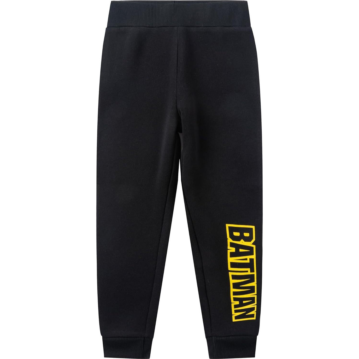 Conjunto sudadera, camiseta y pantalones Batman 2T