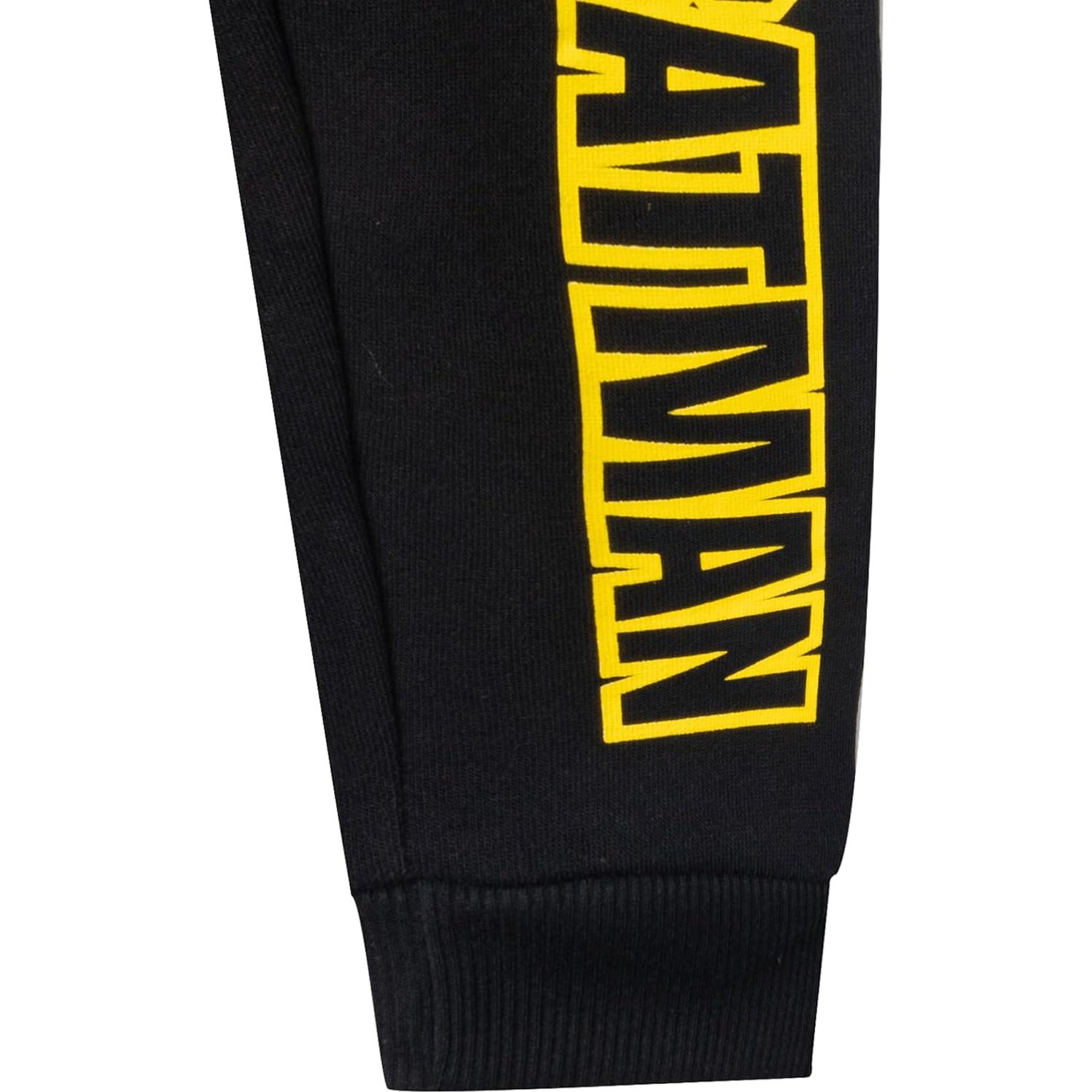 Conjunto sudadera, camiseta y pantalones Batman 2T