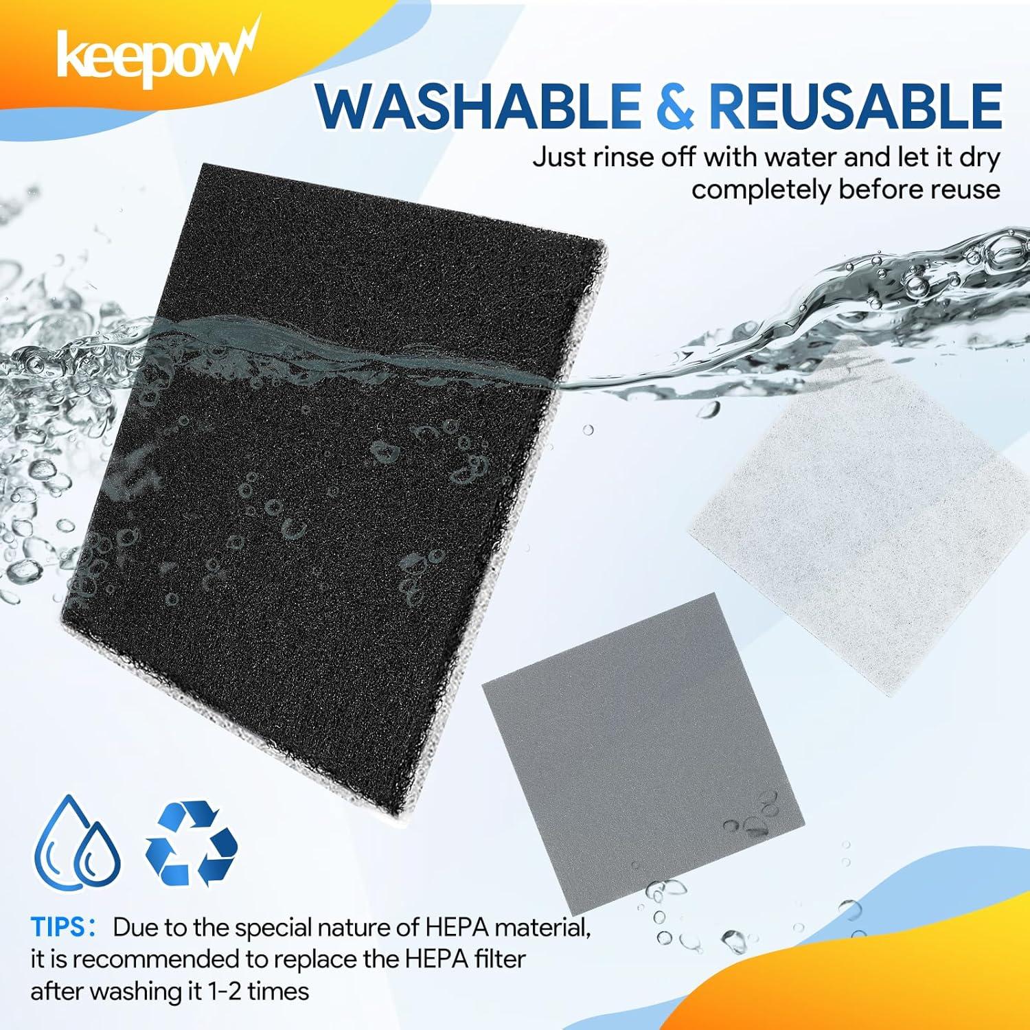 Filtro Hepa KEEPOW CF-1 Reemplazo para Aspiradoras Kenmore