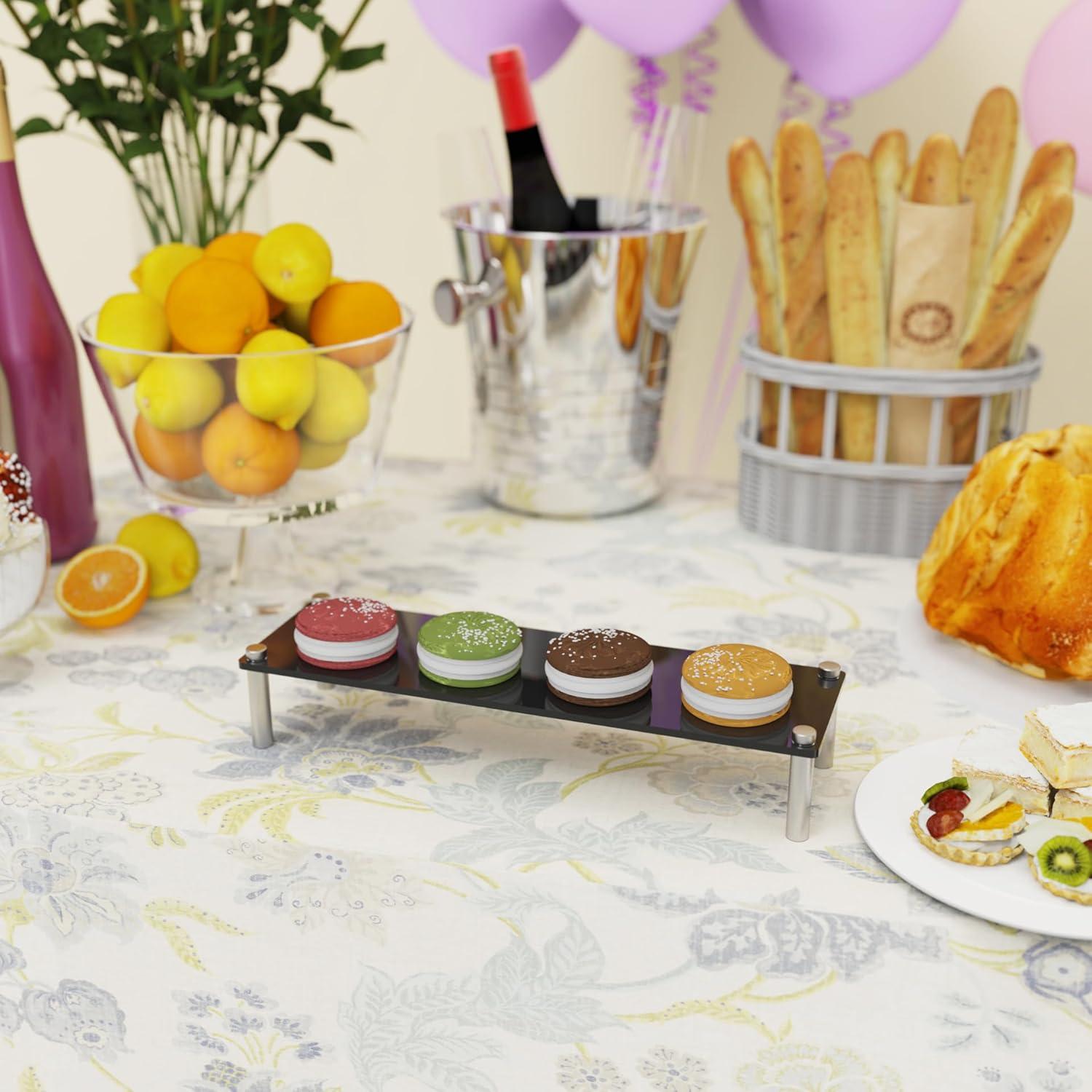 Soporte de Exhibición Acrílico LoengMax 3 Niveles para Perfumes