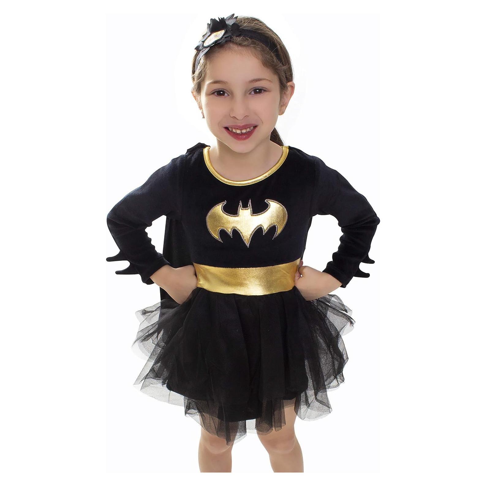 Disfraz de Batgirl para Niñas DC Comics con Capa 2T