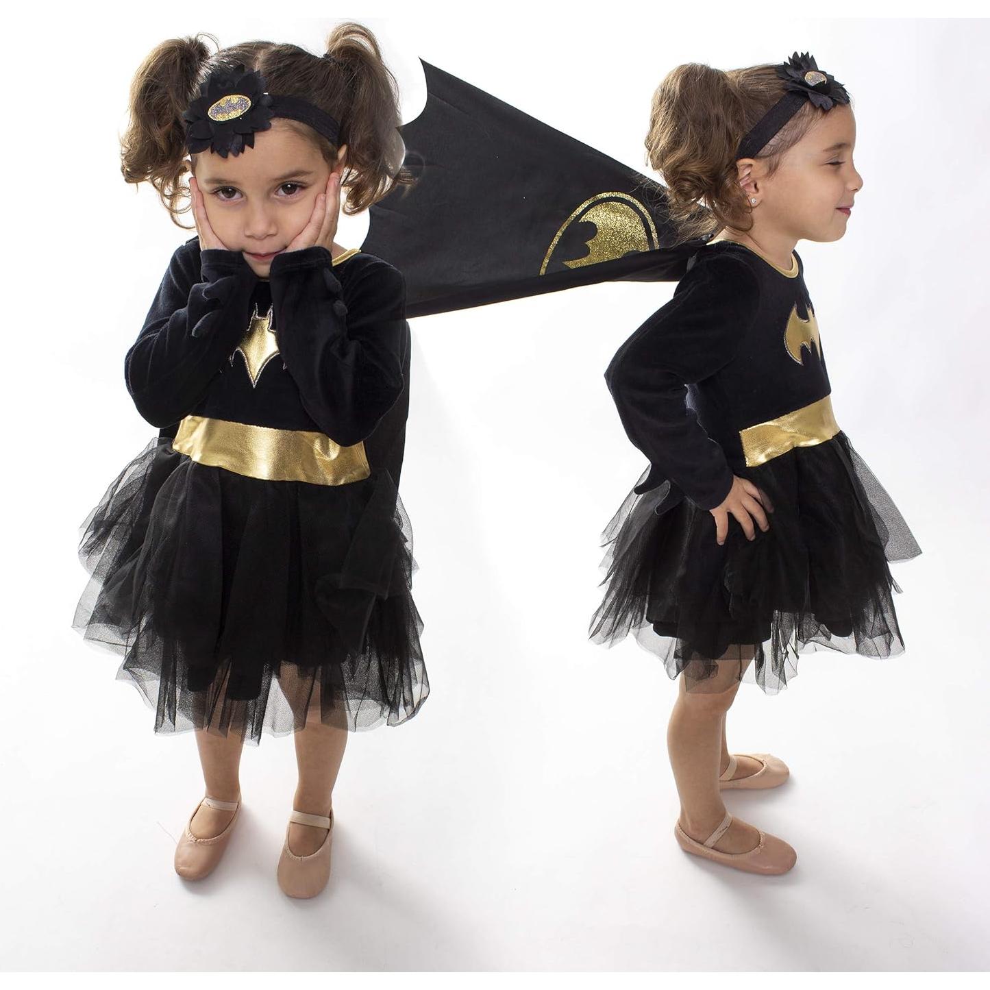 Disfraz de Batgirl para Niñas DC Comics con Capa 2T