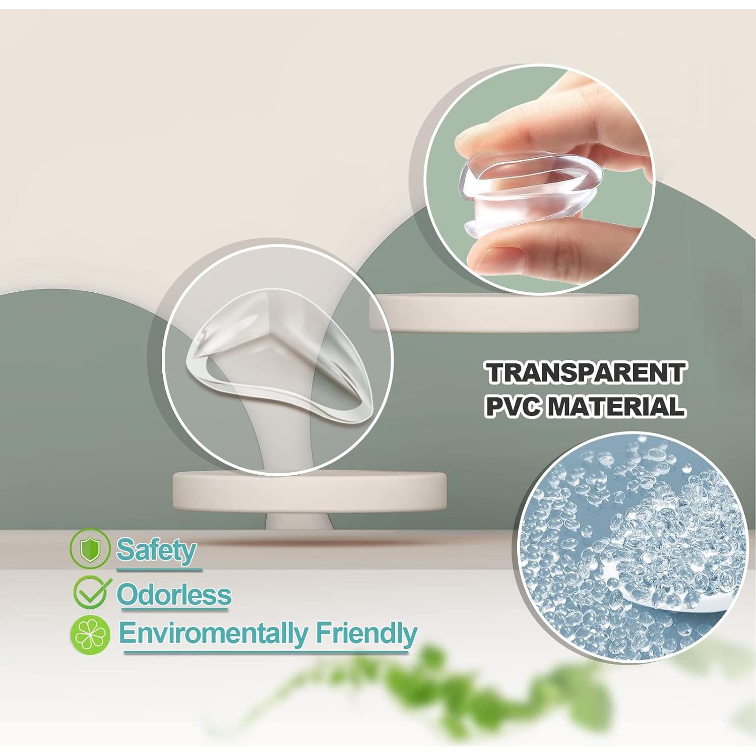 Protectores de Esquinas Transparentes Gudui - Paquete de 8