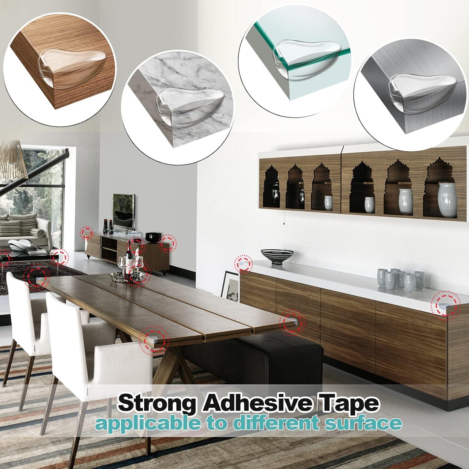 Protectores de Esquinas Transparentes Gudui - Paquete de 8