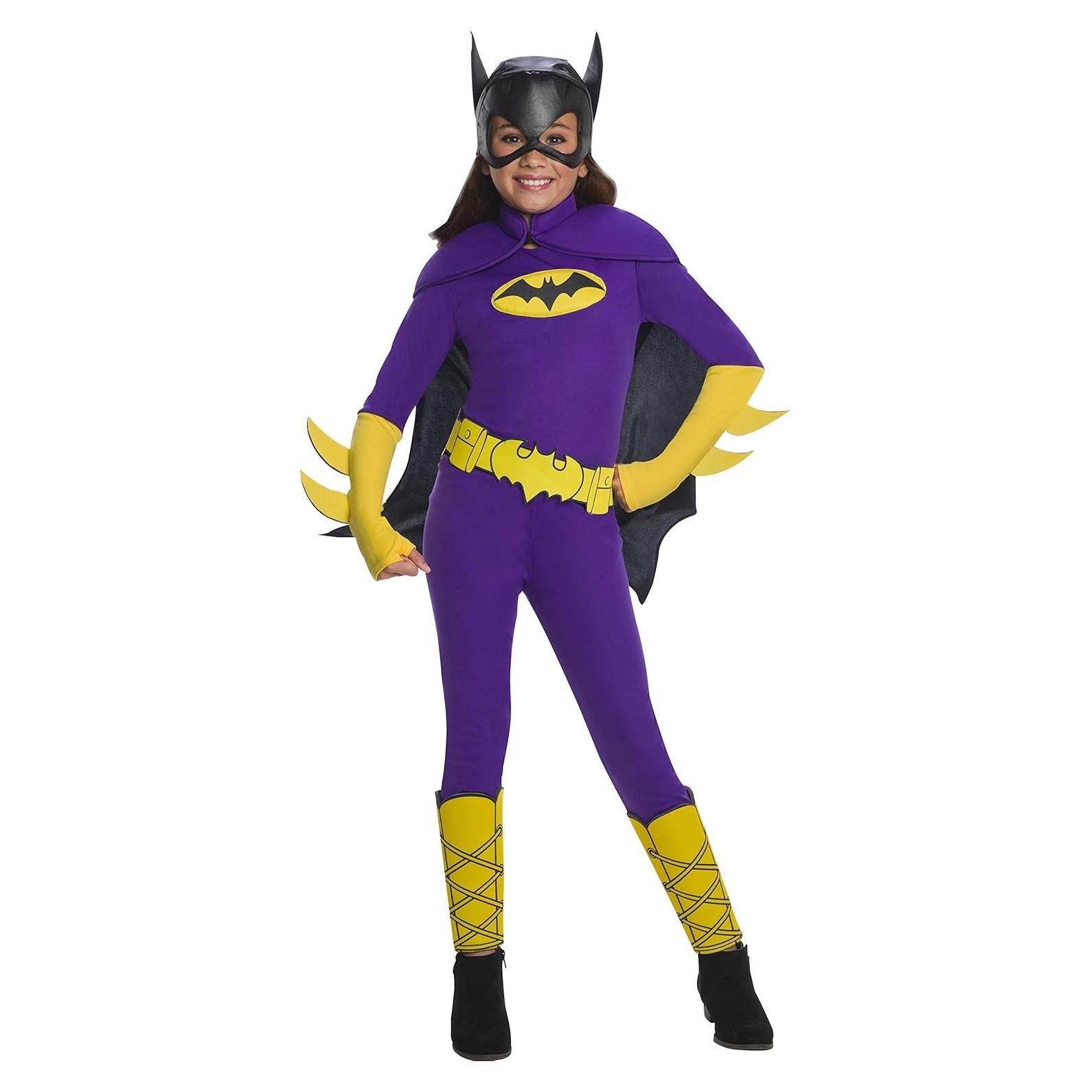 Disfraz Deluxe Batgirl Niñas Rubies Talla Mediana