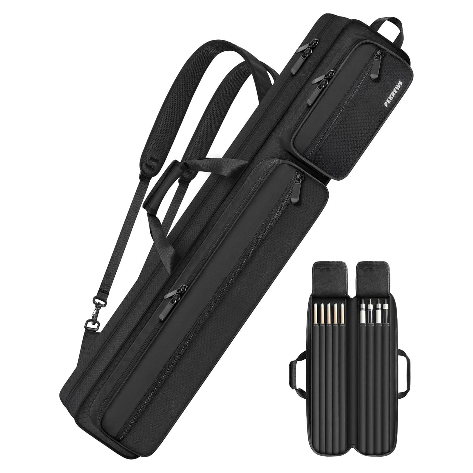 Funda para Tacos de Billar PEKREWS 4x5 Acolchada Negra