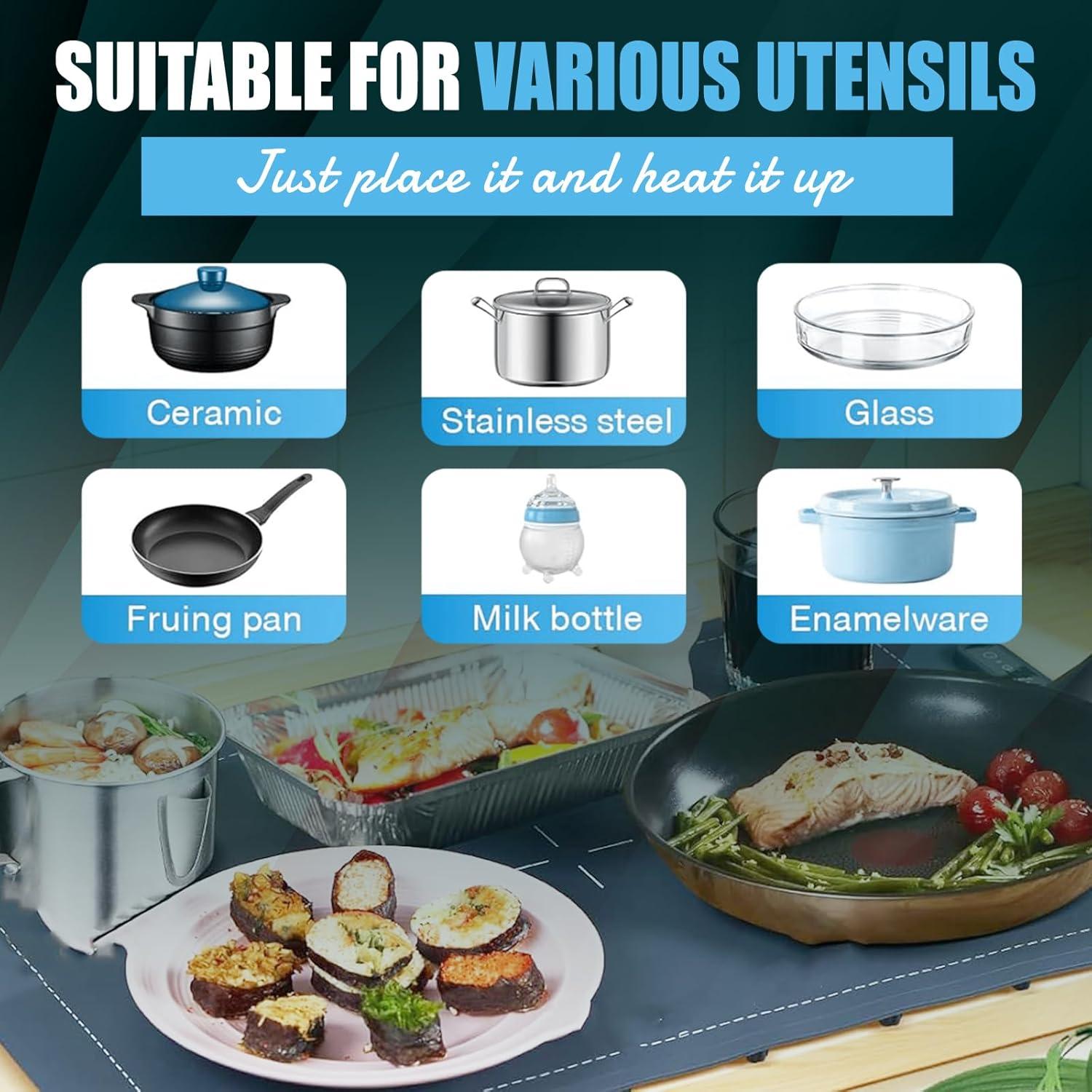 Alfombrilla Calentadora Eléctrica NatureServe 39.9cm Gris