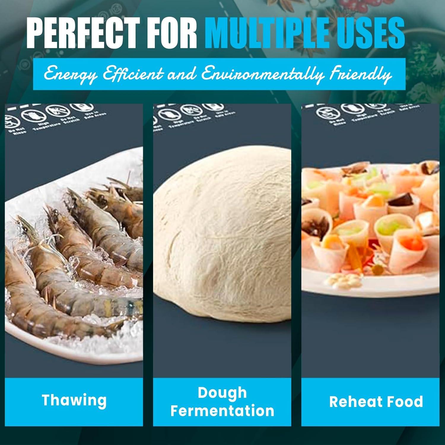 Alfombrilla Calentadora Eléctrica NatureServe 39.9cm Gris