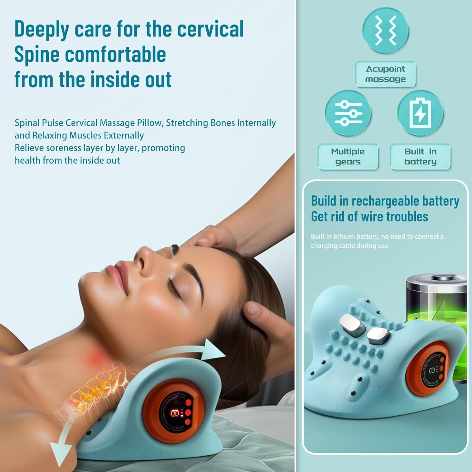 Masajeador de Cuello Inalámbrico Yongkang BTLJB con Calor