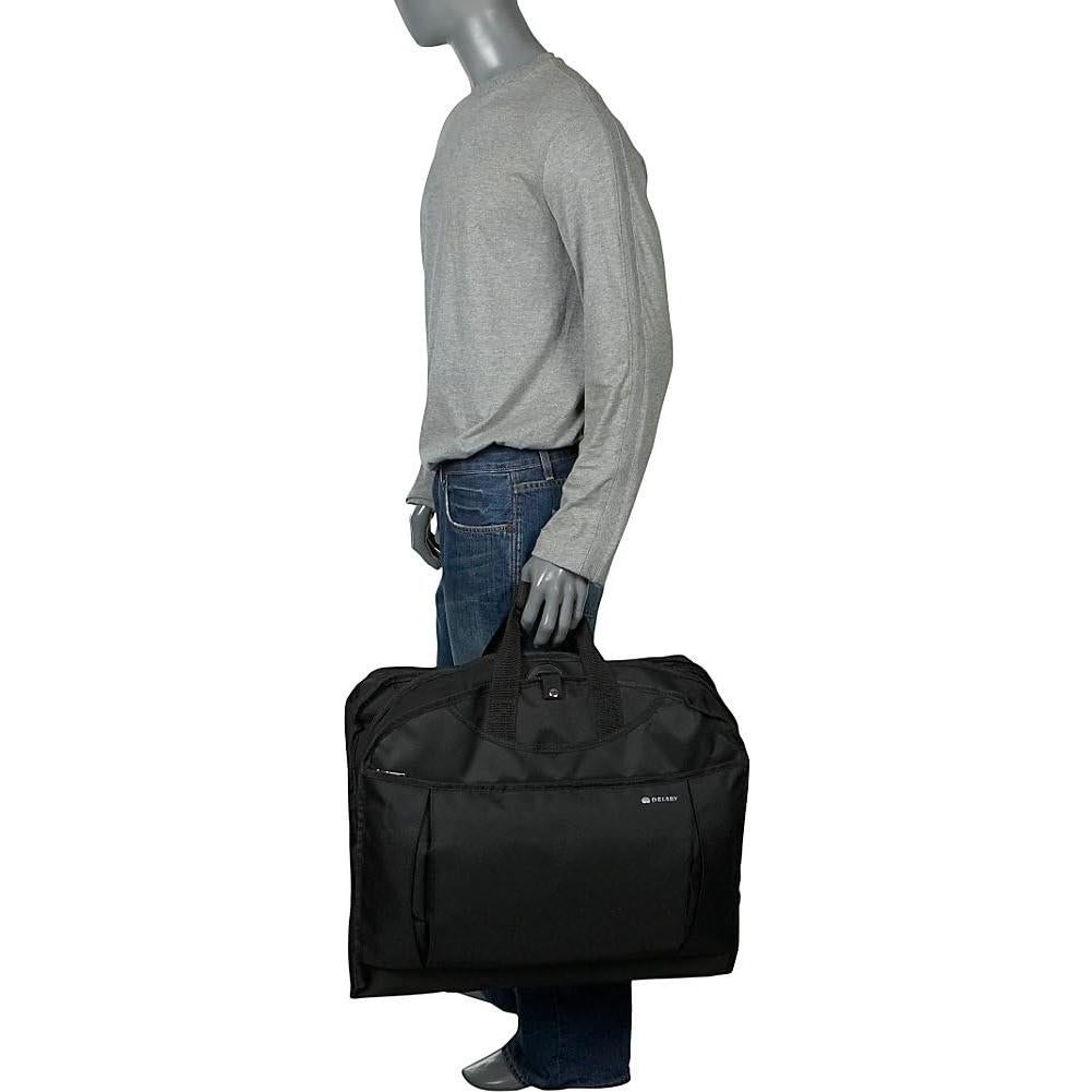 Funda de Ropa Colgante Delsey Paris Negra 106.68 cm Ligera