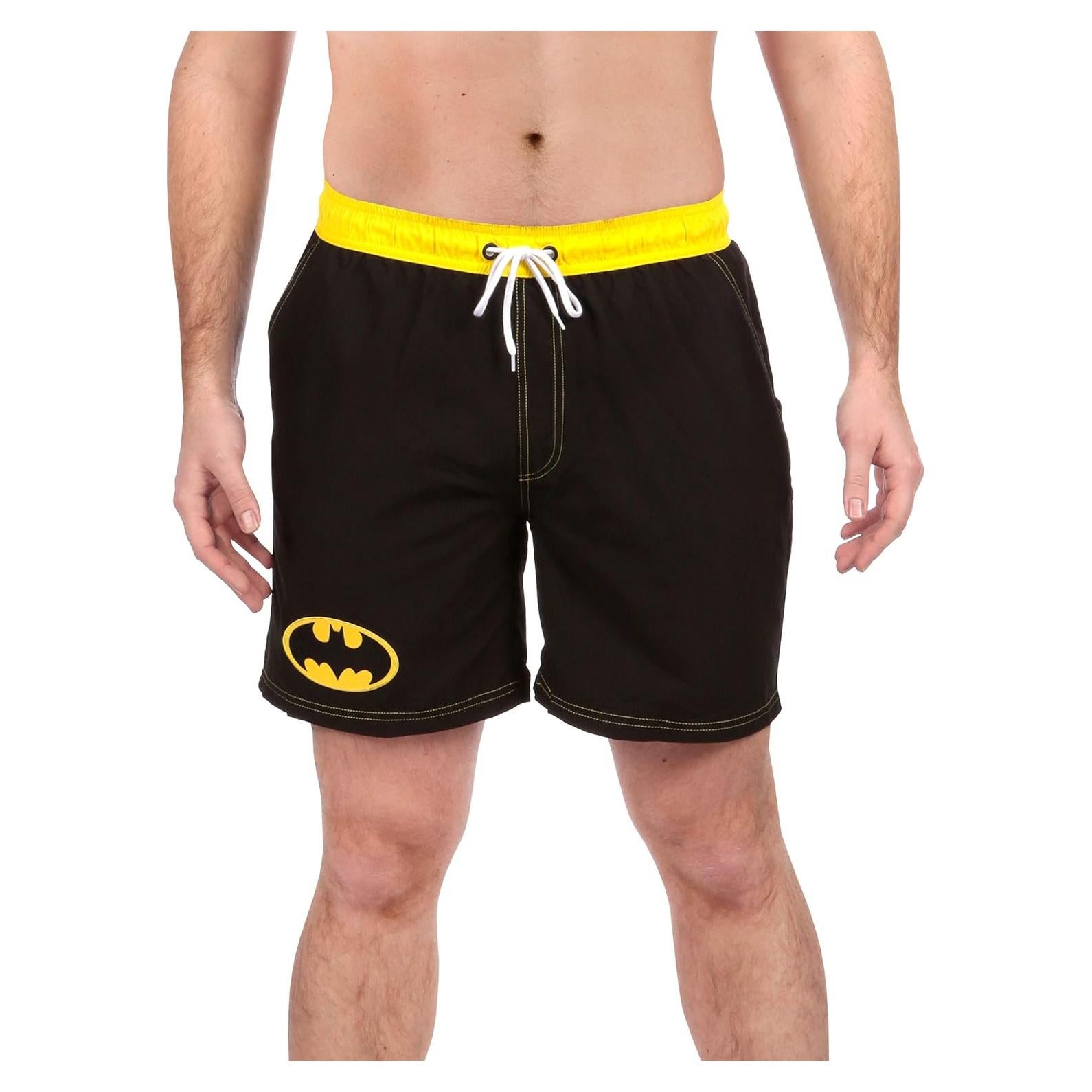 Baño para hombres Batman DC Comics negro talla grande