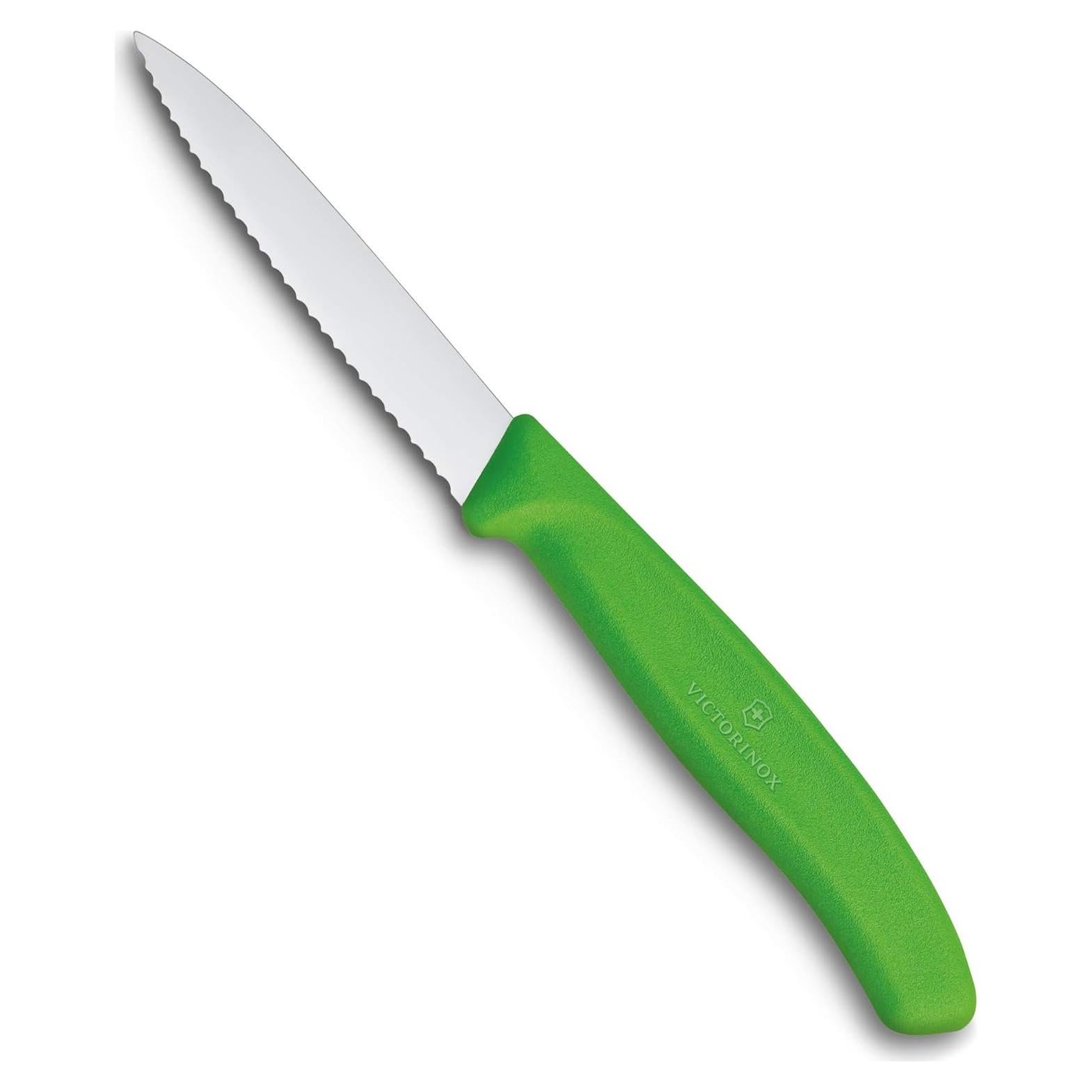 Cuchillo de Pelar Victorinox Swiss Classic Verde 8 cm Serrado