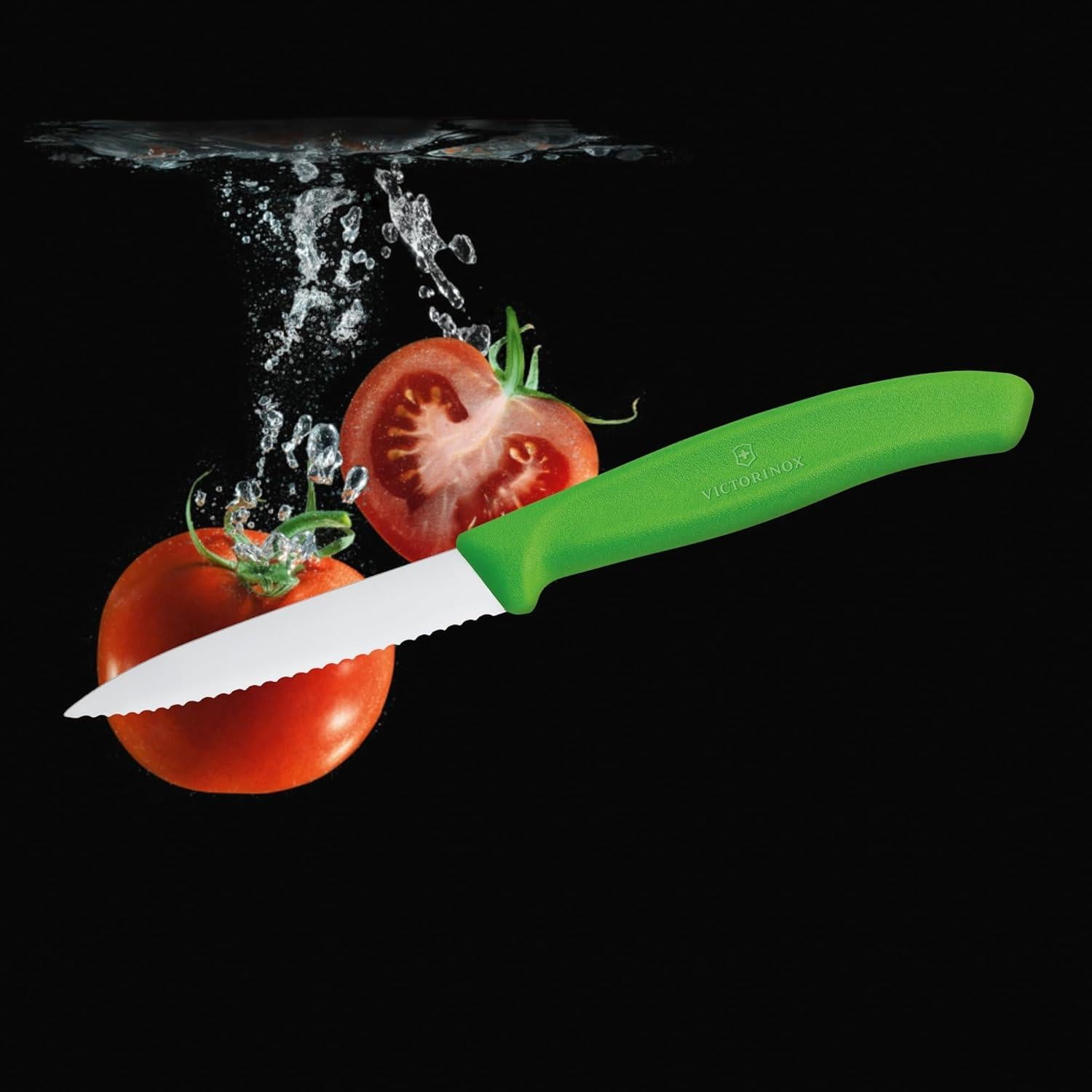 Cuchillo de Pelar Victorinox Swiss Classic Verde 8 cm Serrado