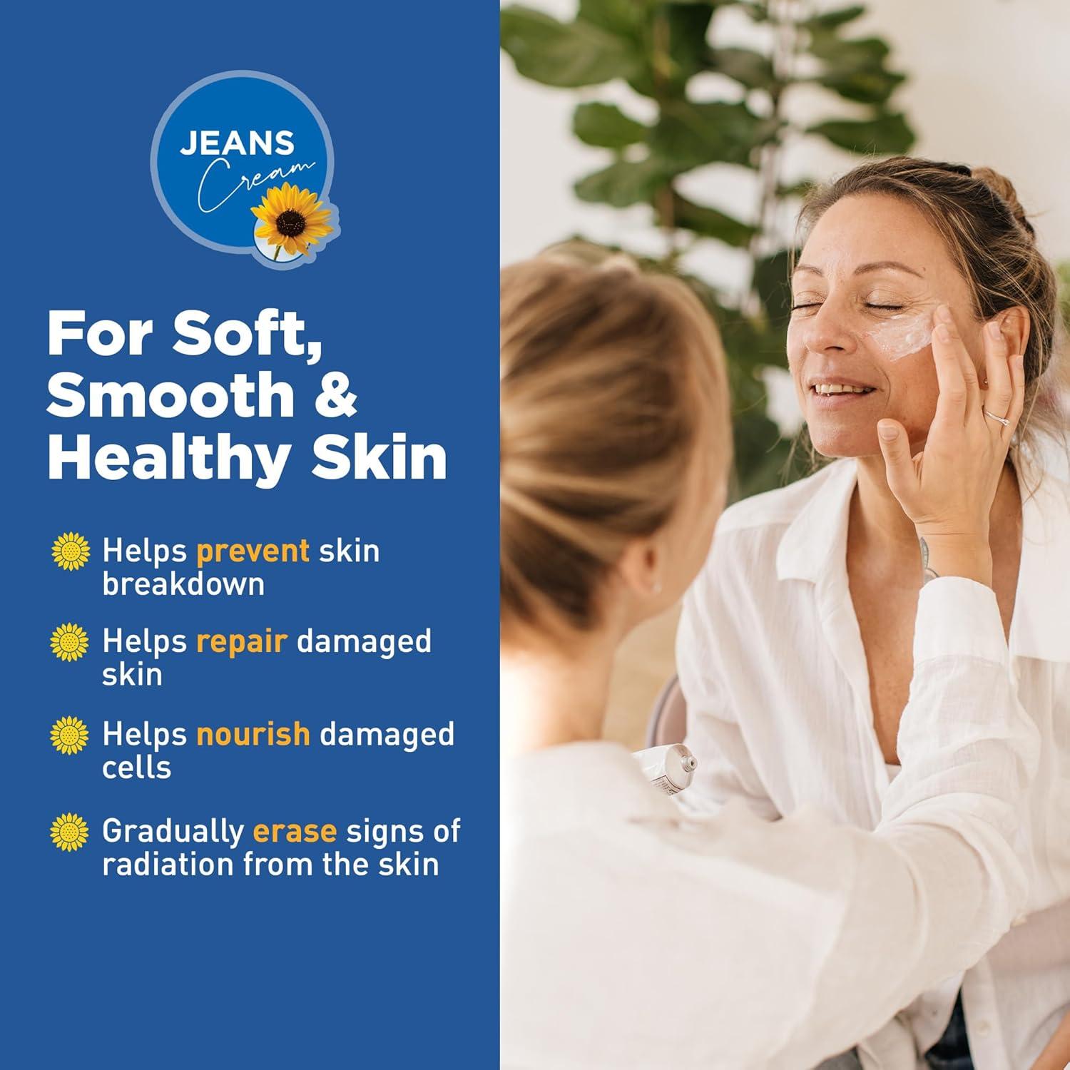 Crema para quemaduras Jeans 200 ml con Vitamina E y Aloe