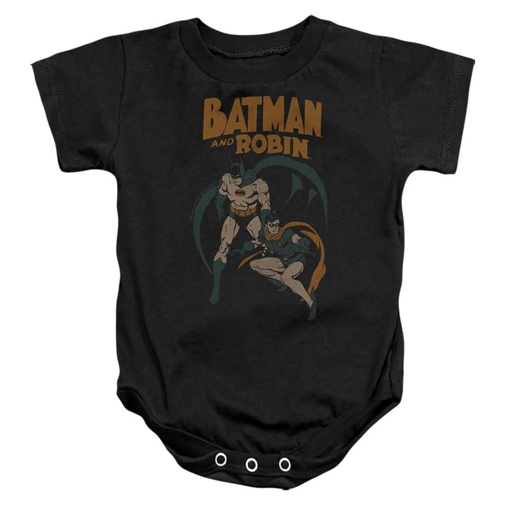 Traje de Botón Unisex Bebé Batman Vintage 6 Meses