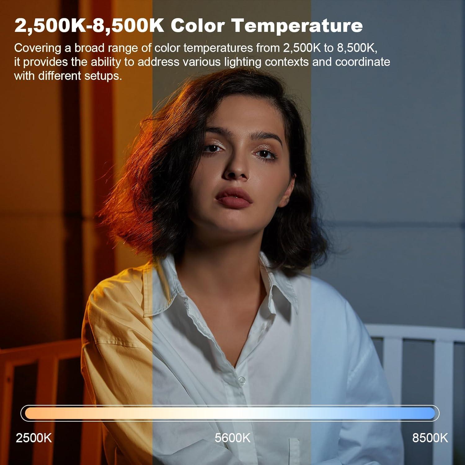 Godox LC500 Mini Bi-Color LED Light Stick 45.72 cm Negro