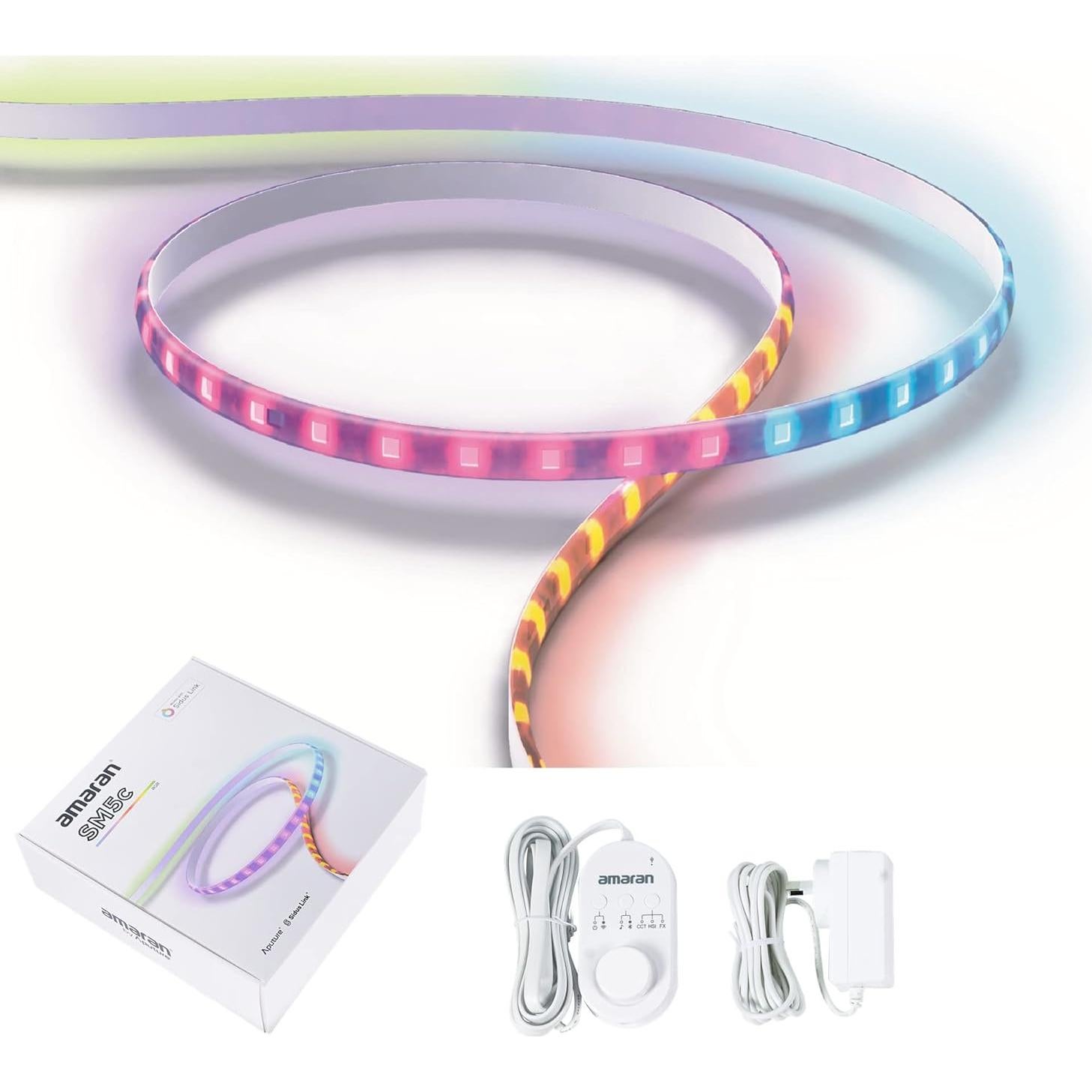 Tira LED Inteligente Aputure Amaran SM5c 5m RGB 300 LEDs