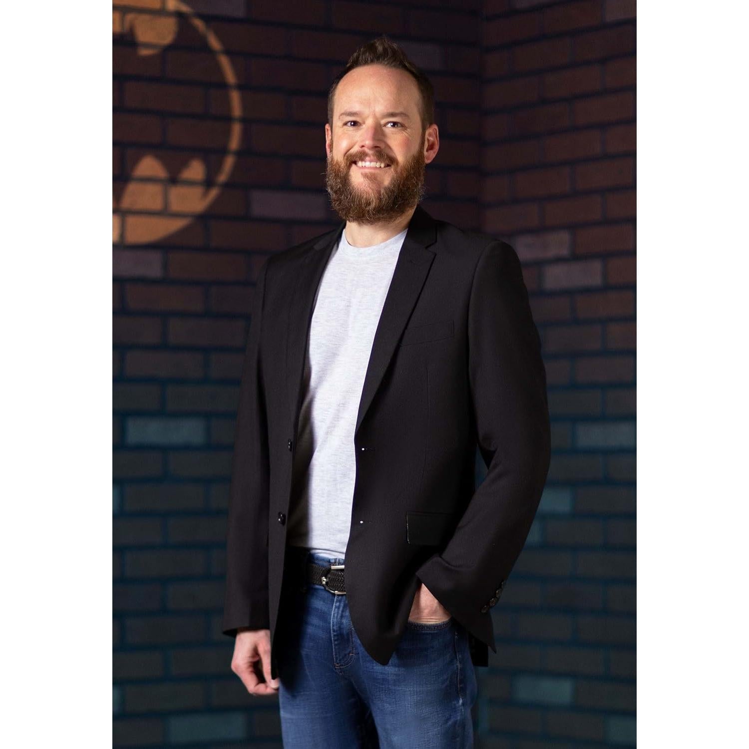 Blazer Negro Batman DC Comics para Hombres 34R a 50R