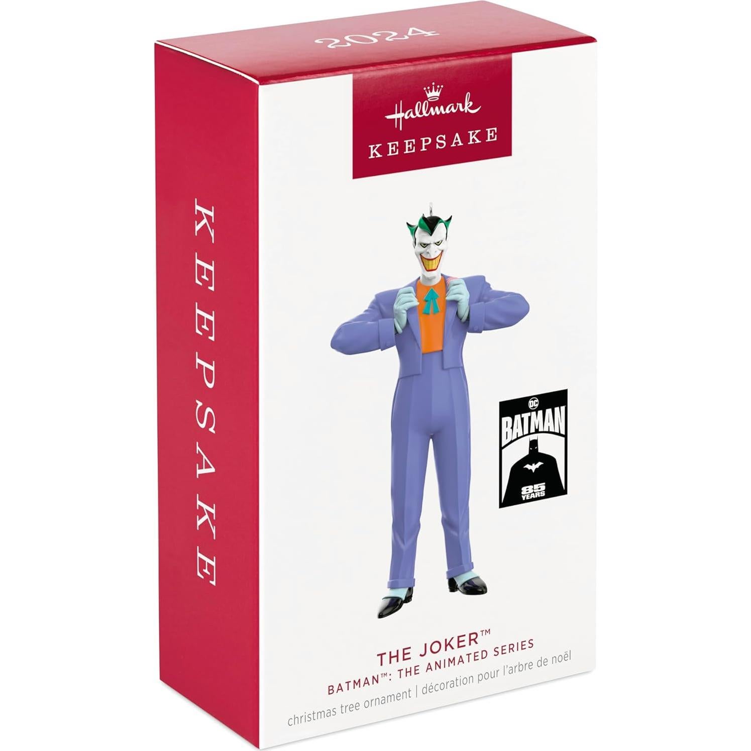 Adorno Navideño Hallmark Keepsake 2024 El Joker 6.6x11.4cm