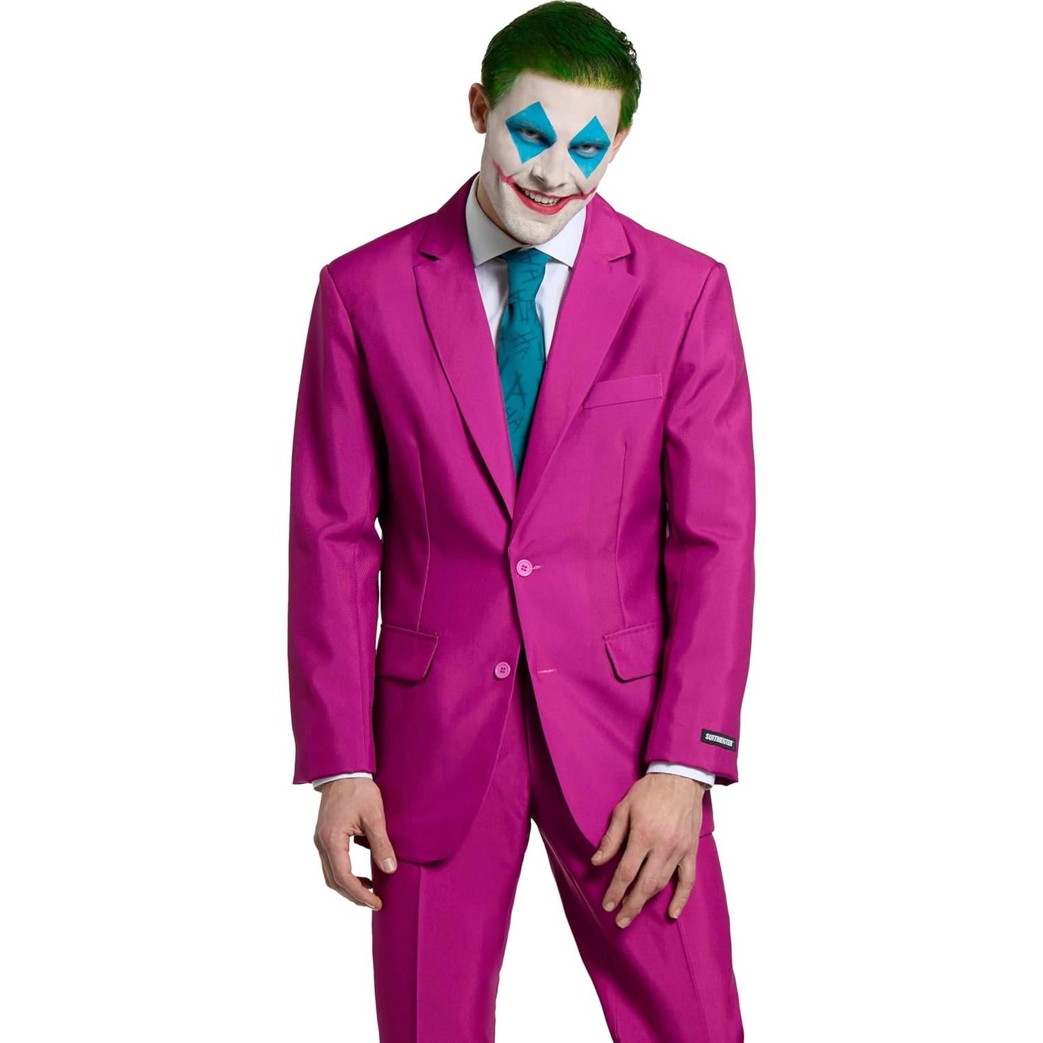 Disfraz de Halloween Joker Suitmeister para hombres Slim Fit