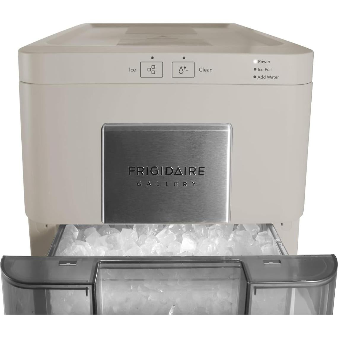 Máquina de Hielo Frigidaire 44 lbs Crema Auto Limpieza