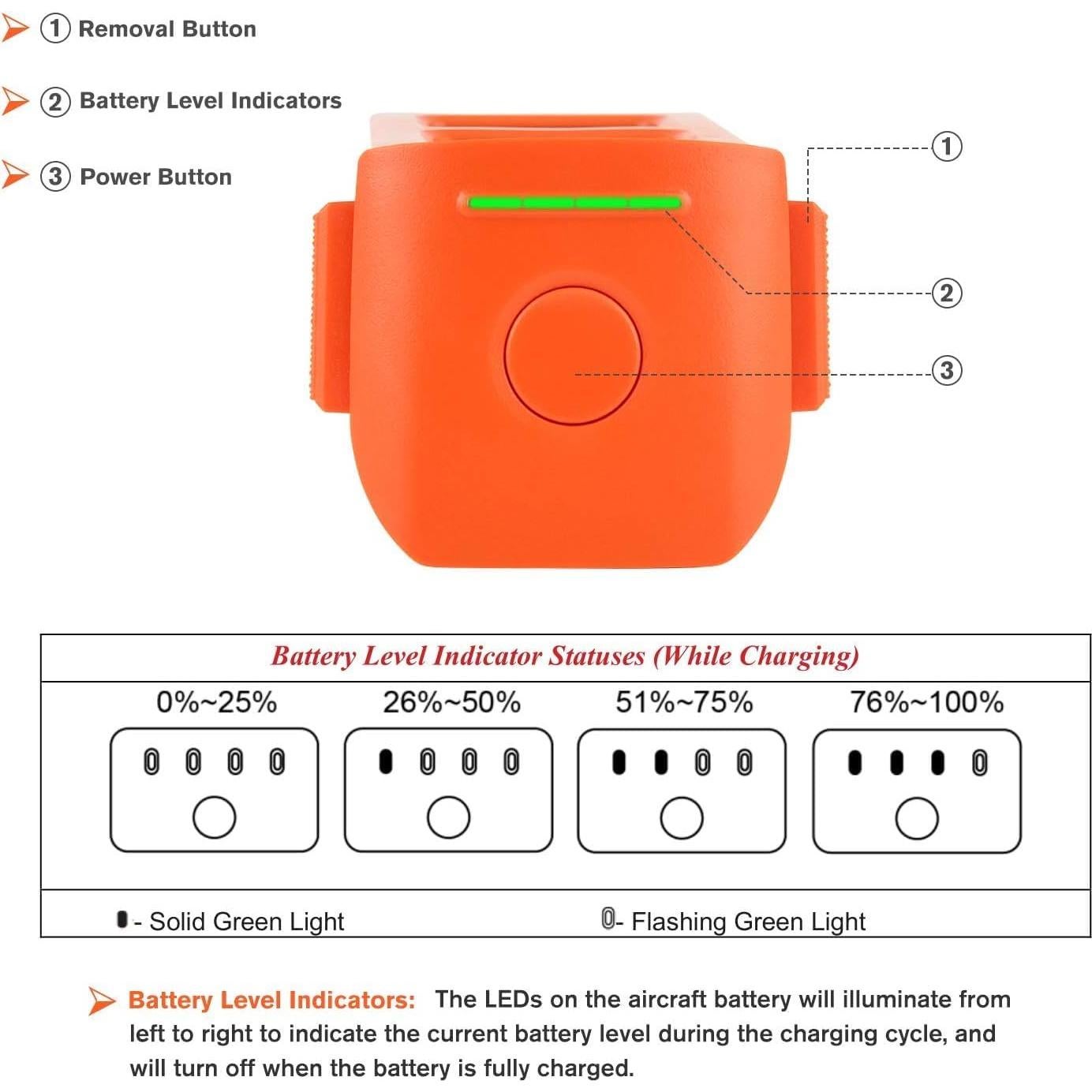 Batería Autel Robotics EVO II 7100 mAh 11.55V Naranja