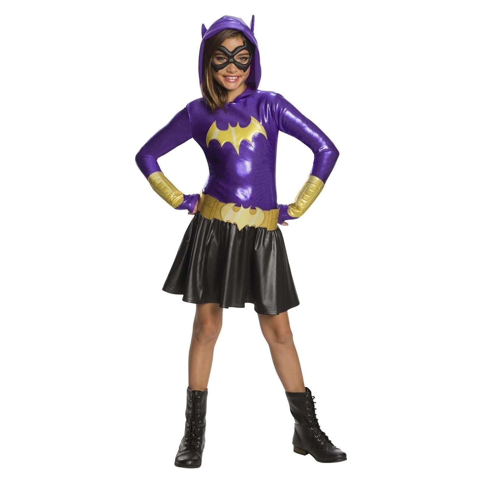 Disfraz de Batgirl Rubies para Niñas con Capucha - Talla Grande