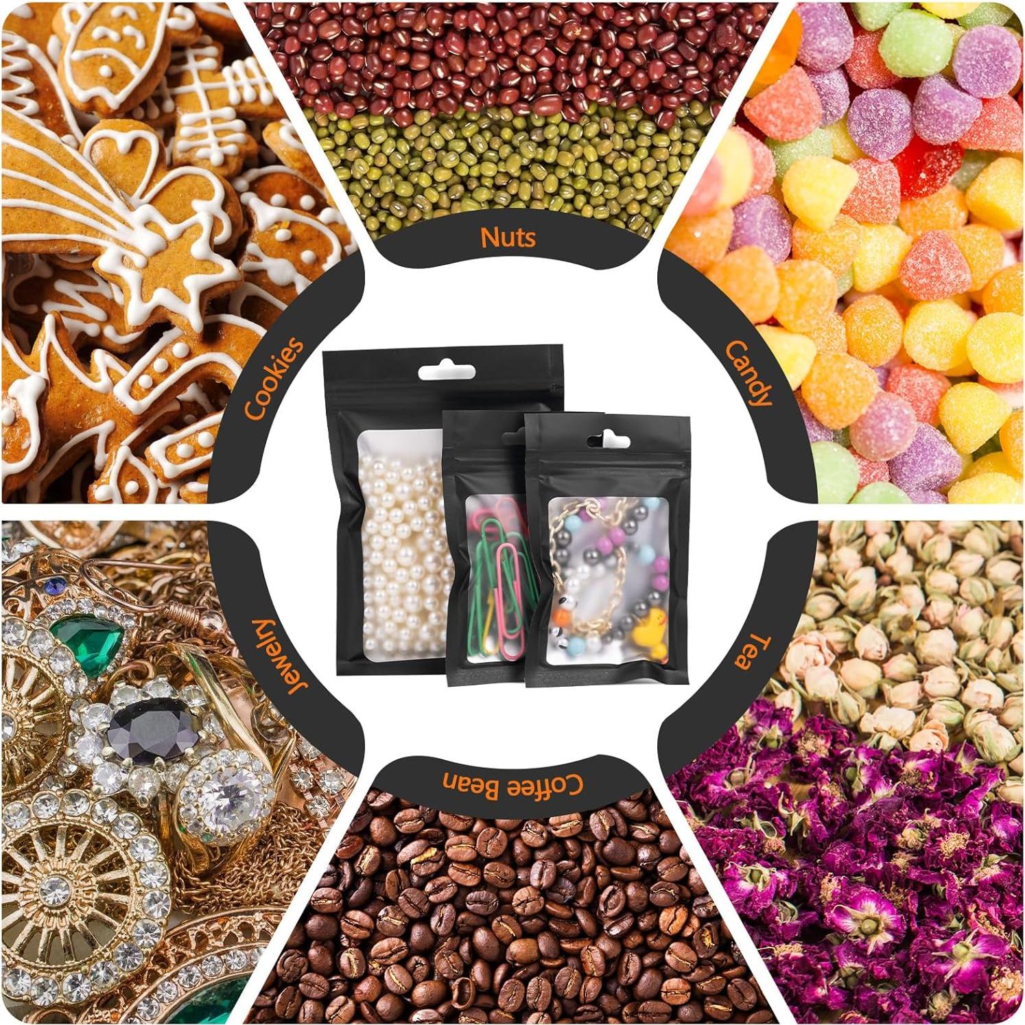 Bolsas Mylar Reutilizables Lazydrop 200 Unidades 10x15 cm