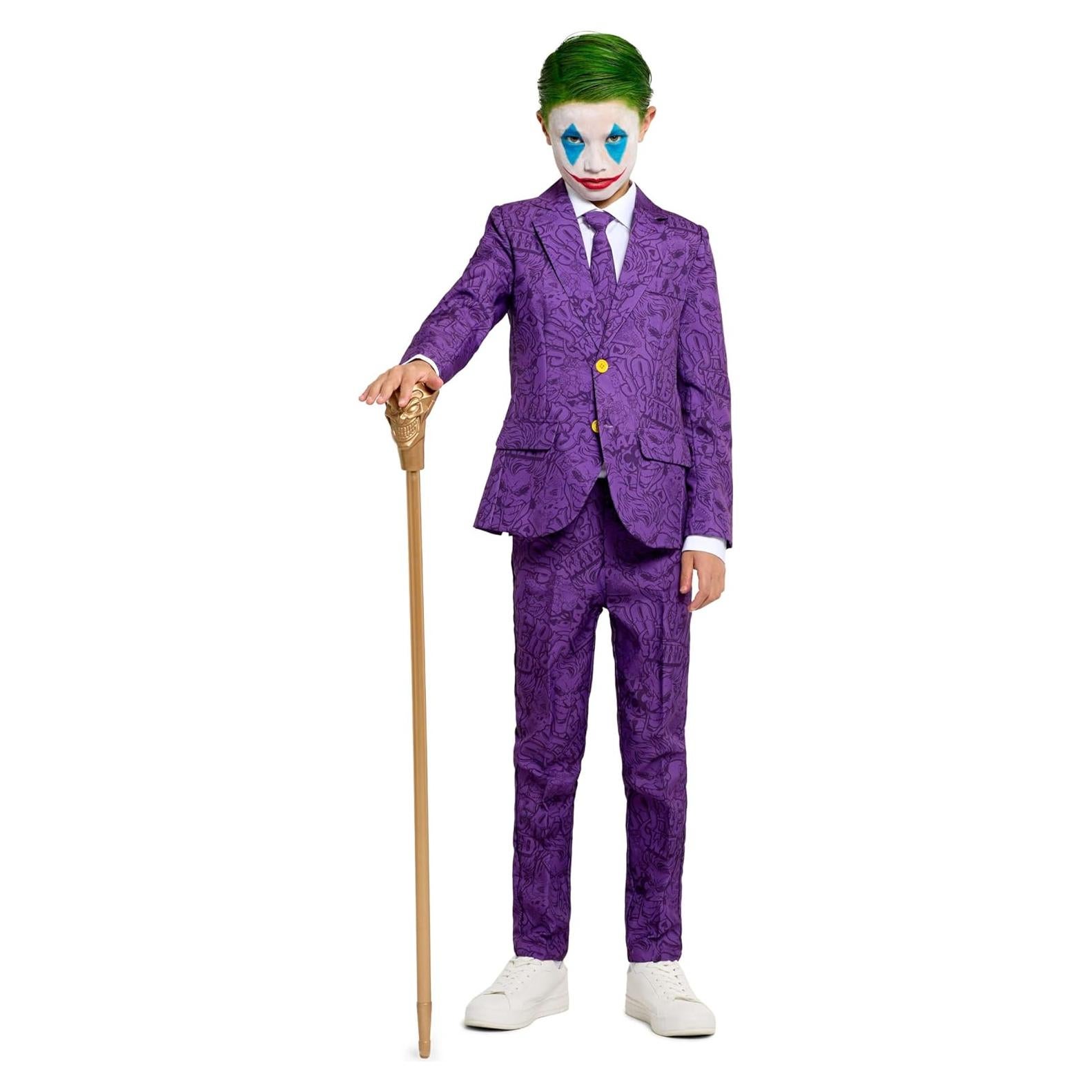 Disfraz de Joker para Niños Offstream - Halloween - Morado