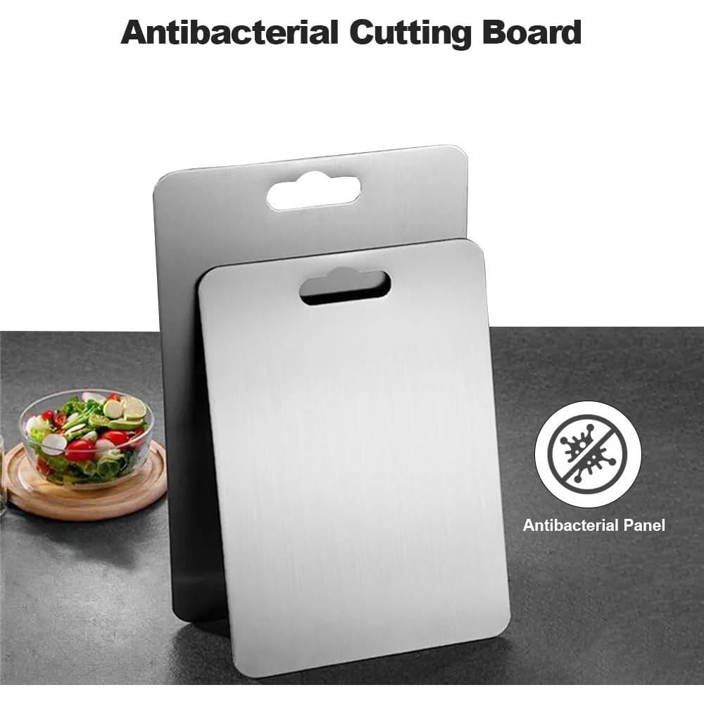 Tabla de Cortar de Titanio Puro HYUEE 30.48x20.32 cm Antideslizante