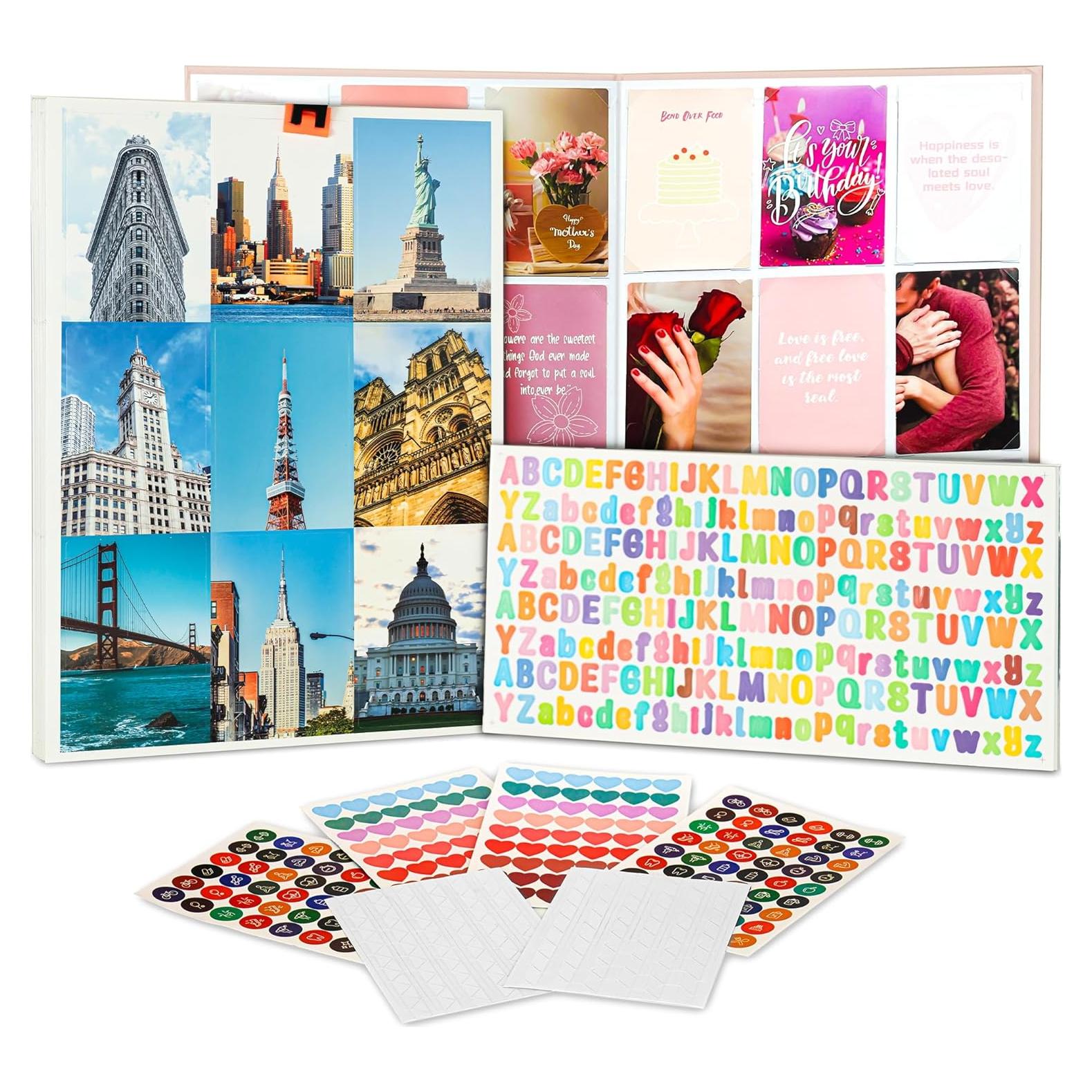 Kit de Tablero de Visión Dvobez Rosa 48x34 cm con Stickers