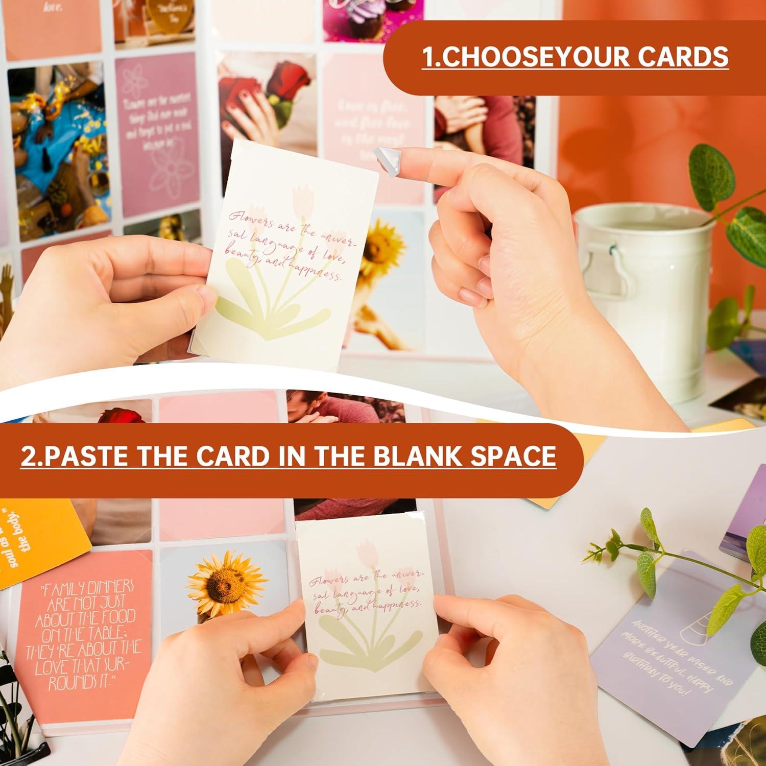 Kit de Tablero de Visión Dvobez Rosa 48x34 cm con Stickers