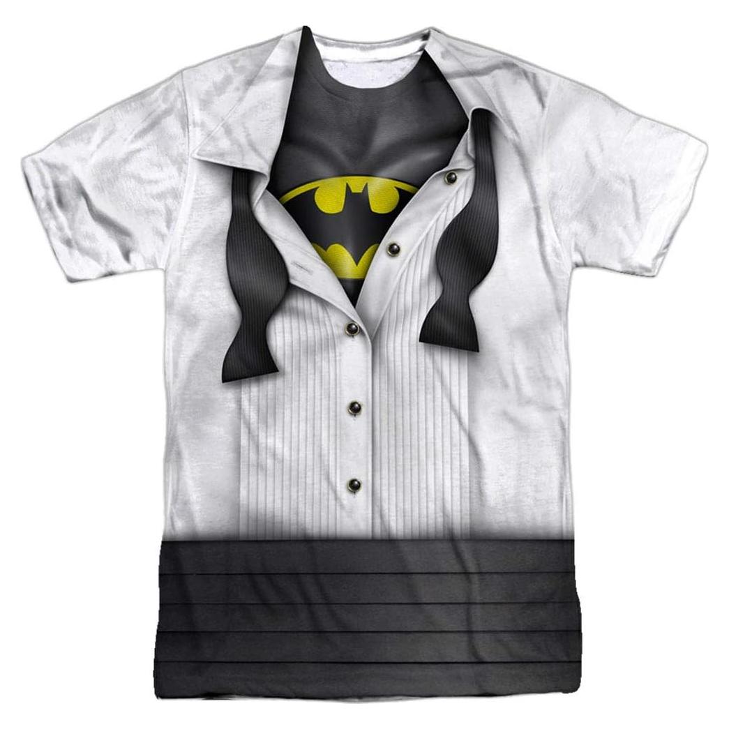Camiseta Tuxedo Batman Popfunk Unisex 100% Poliéster