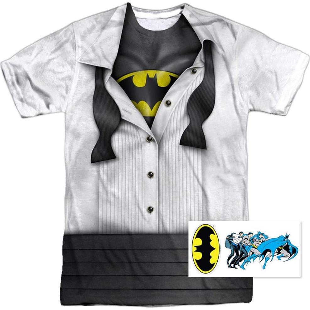 Camiseta Tuxedo Batman Popfunk Unisex 100% Poliéster