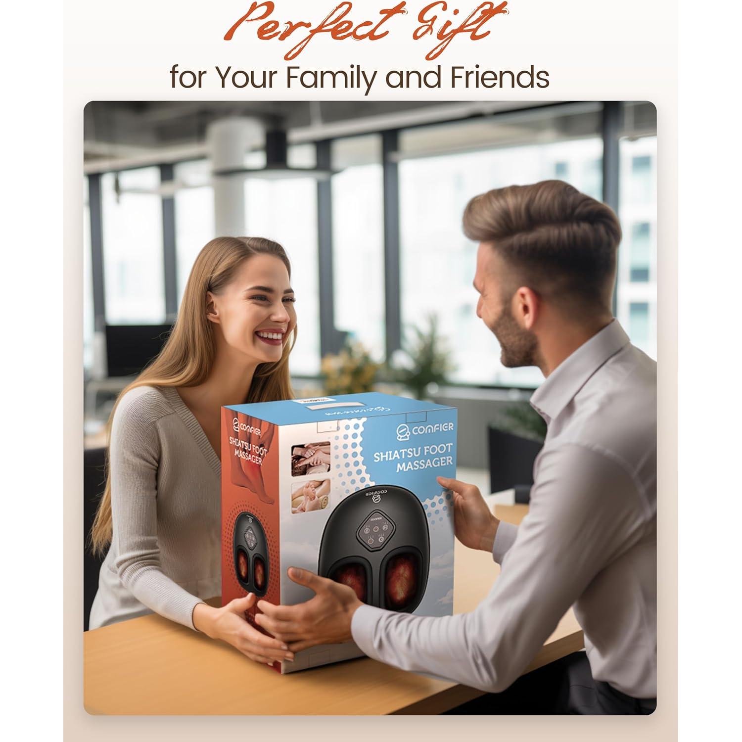 Masajeador de Pies Shiatsu COMFIER CF-5425 con Calor