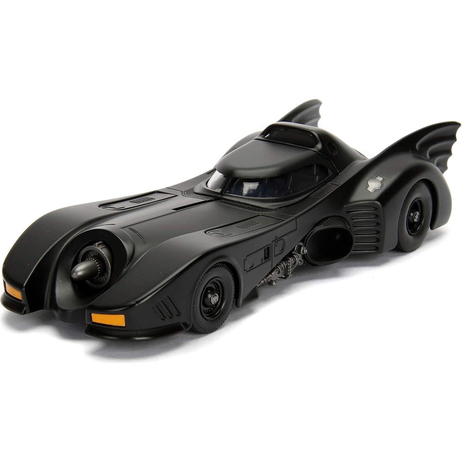 Jada Toys Batmobile 1989 y figura de Batman 1:24 modelo