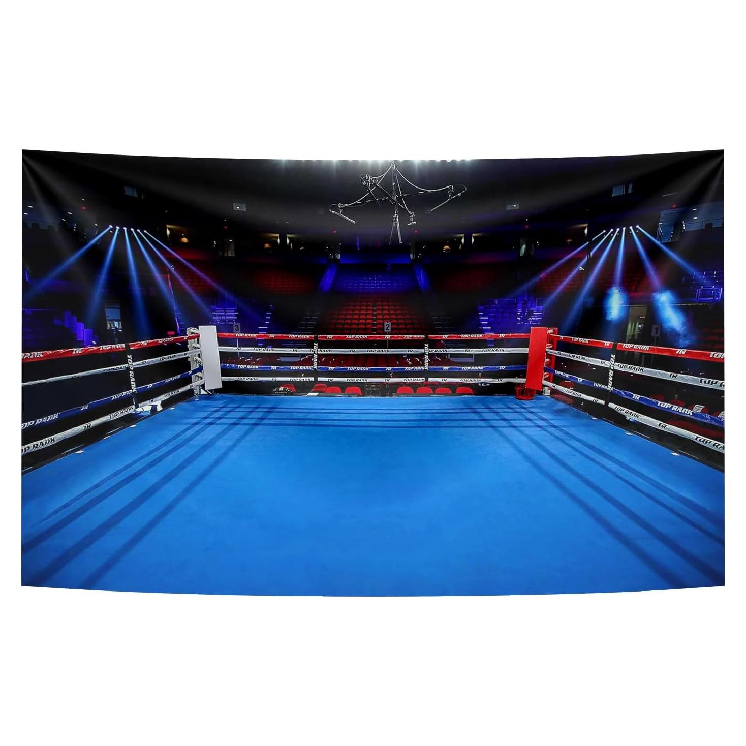 Fondo de Fotografía de Boxeo 210x150cm Update para Fiestas