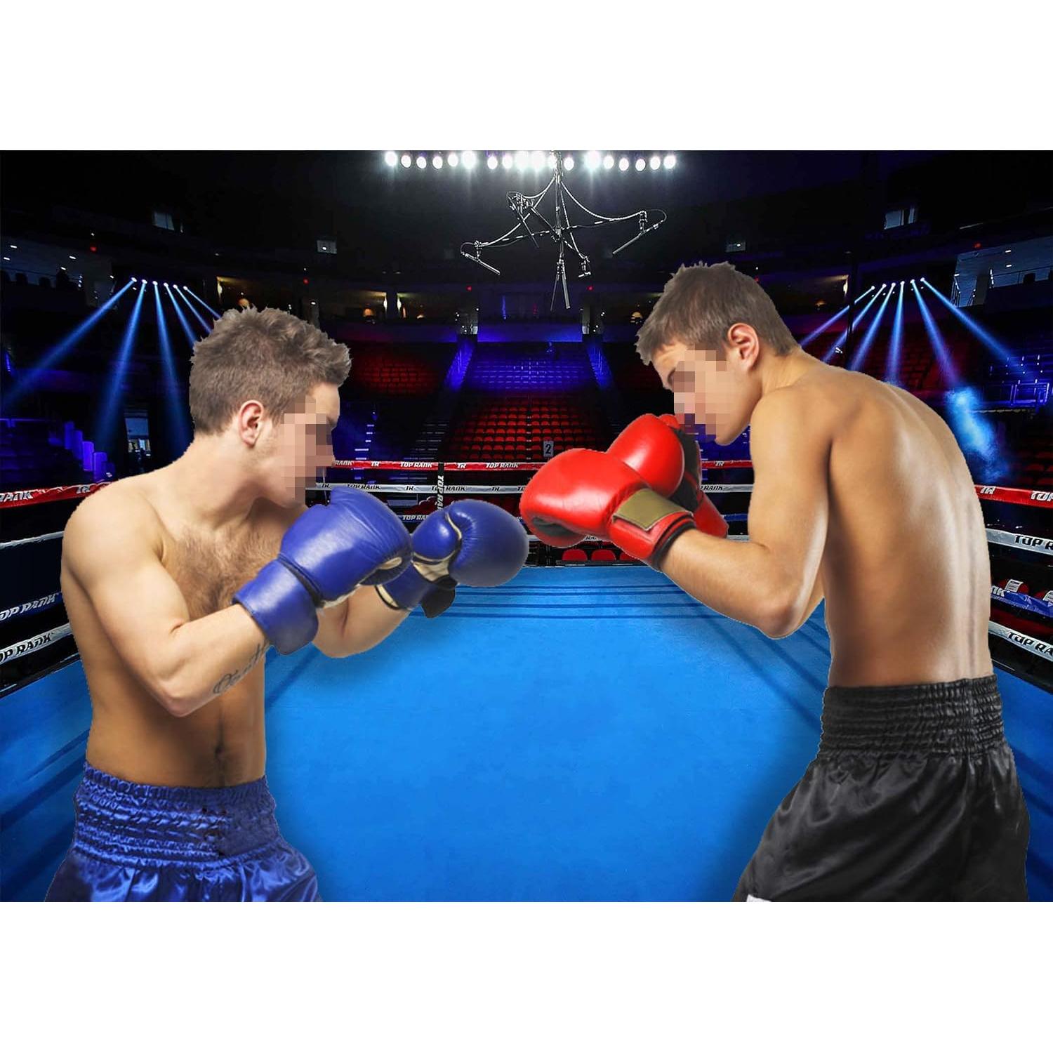 Fondo de Fotografía de Boxeo 210x150cm Update para Fiestas