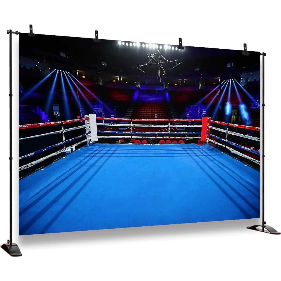 Fondo de Fotografía de Boxeo 210x150cm Update para Fiestas