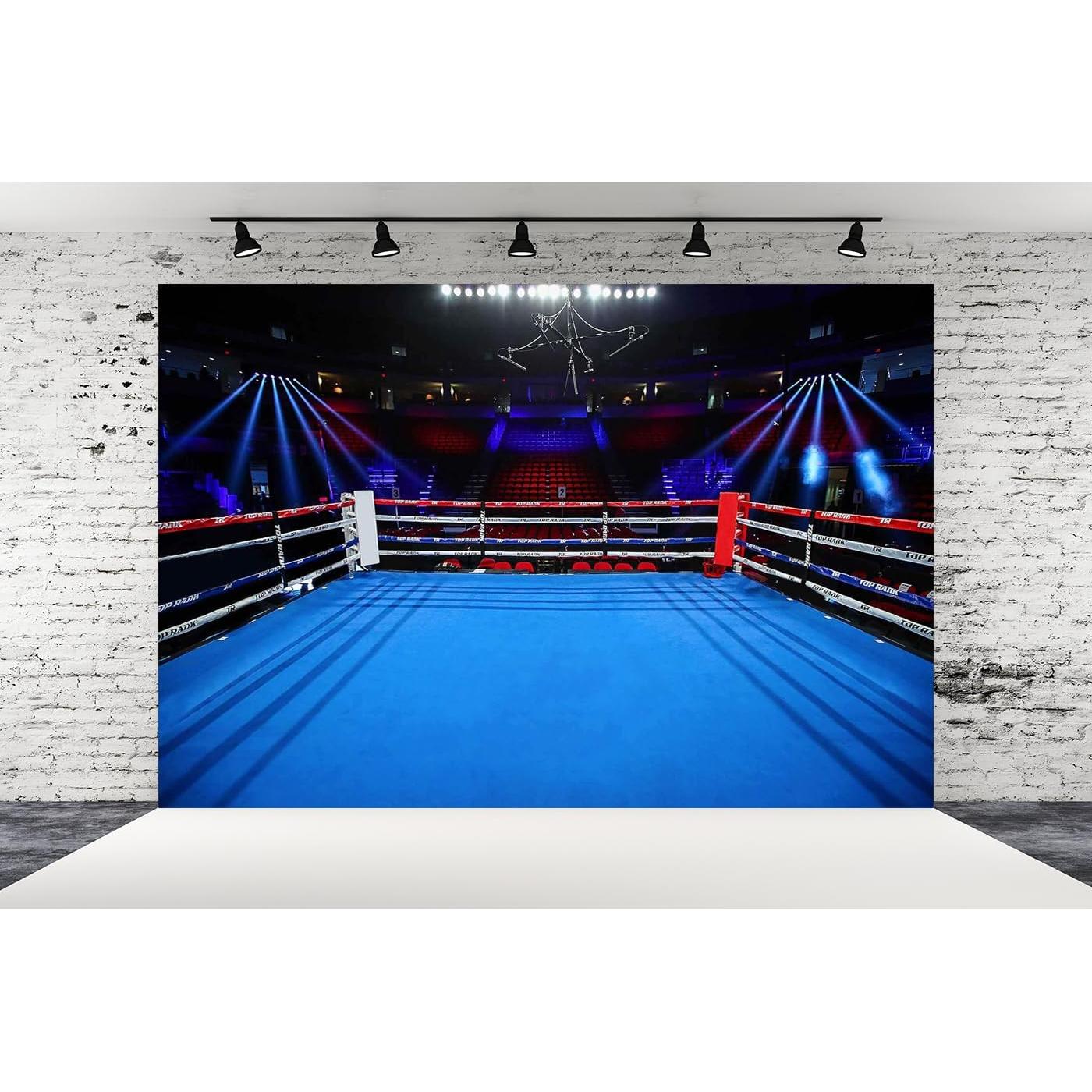 Fondo de Fotografía de Boxeo 210x150cm Update para Fiestas