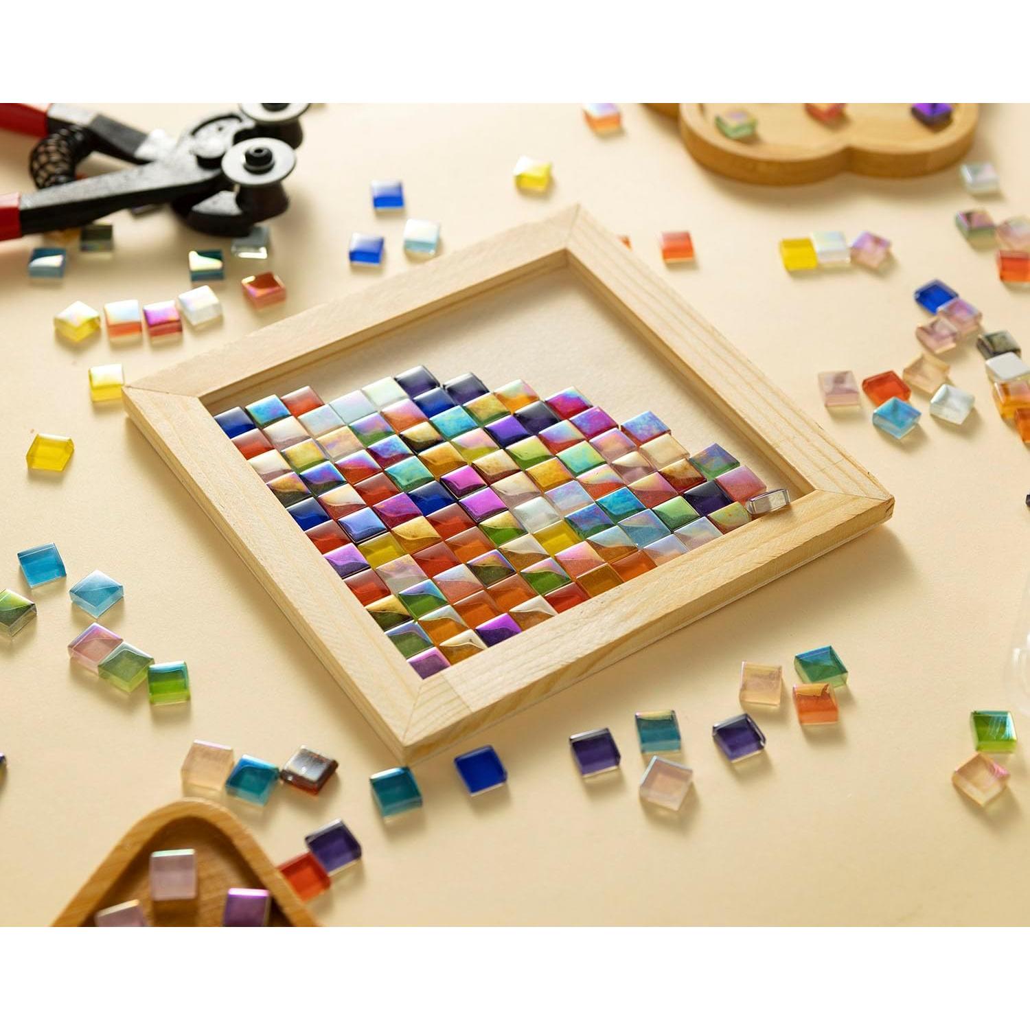 Azulejos de Mosaico Lanyani Cristal Iridiscente 9.5mm 540g