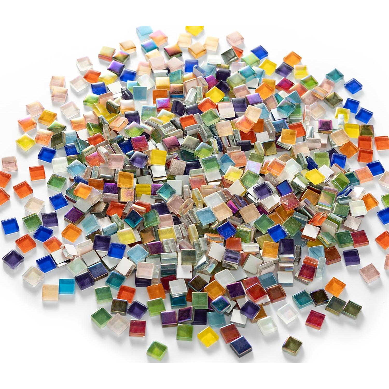 Azulejos de Mosaico Lanyani Cristal Iridiscente 9.5mm 540g