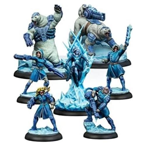 Juego de Miniaturas Batman Mr. Freeze 35MM Sin Pintar