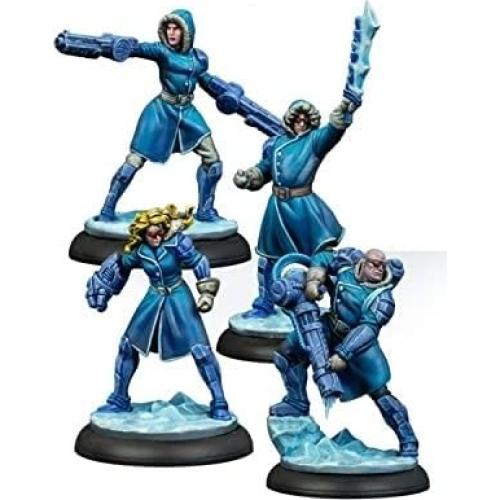 Juego de Miniaturas Batman Mr. Freeze 35MM Sin Pintar